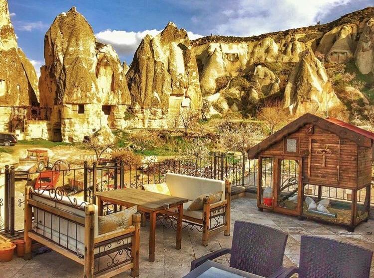 Cappadocia Stone Palace Göreme Kültér fotó